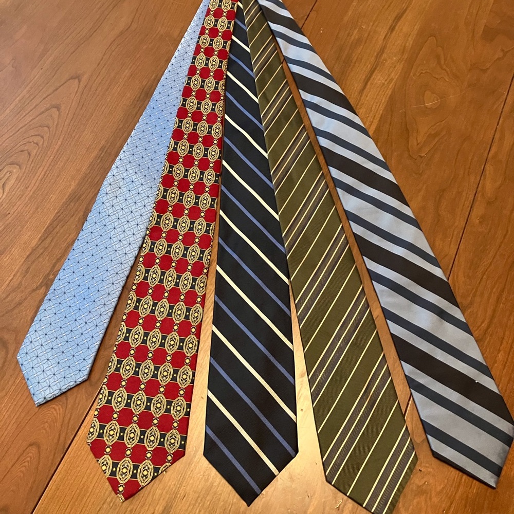 Neckties Set of 5